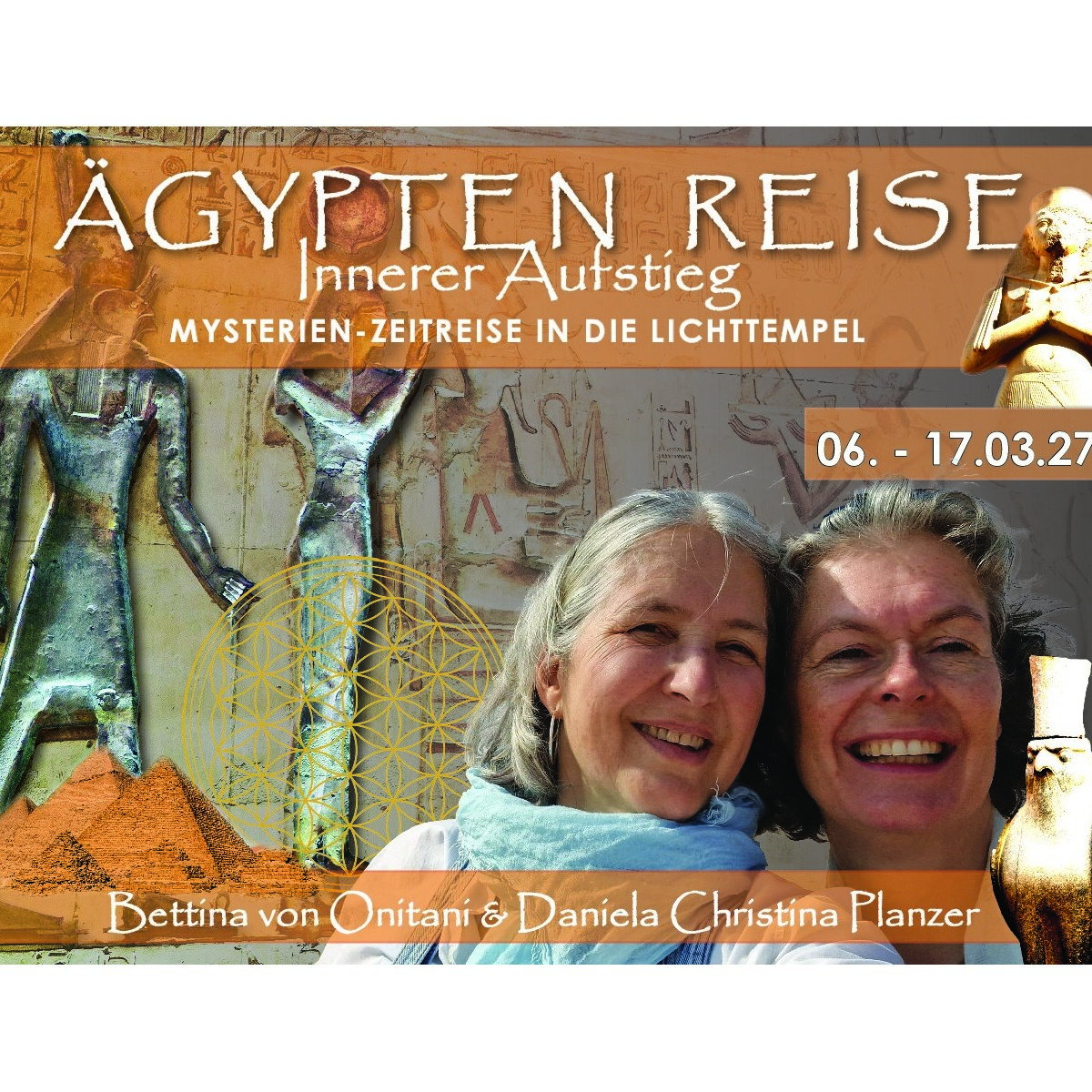 Flyer Ägypten Tour 2027